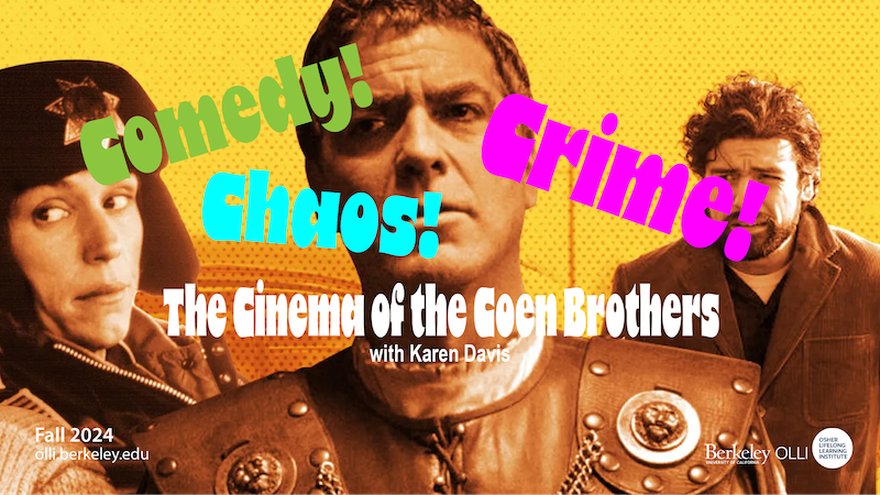 "collage of figures from Coen Brother's films"