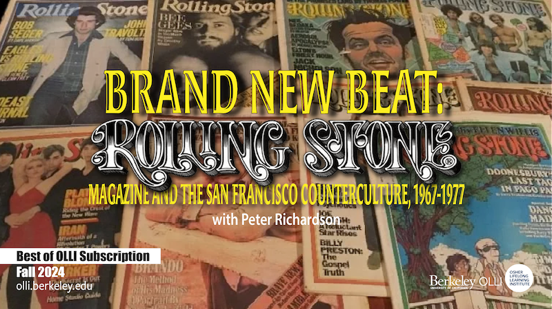 "Pile of old Rolling Stone magazines"