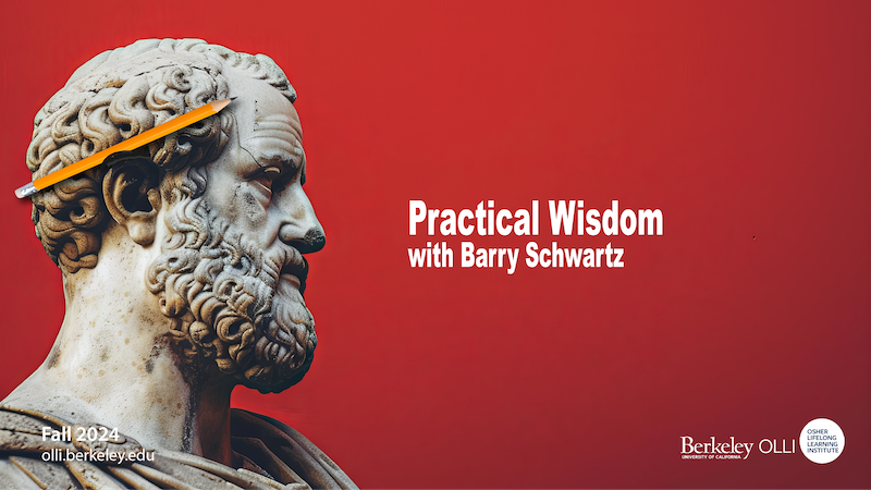 "Sculpture of Aristotle with pencil behind ear"
