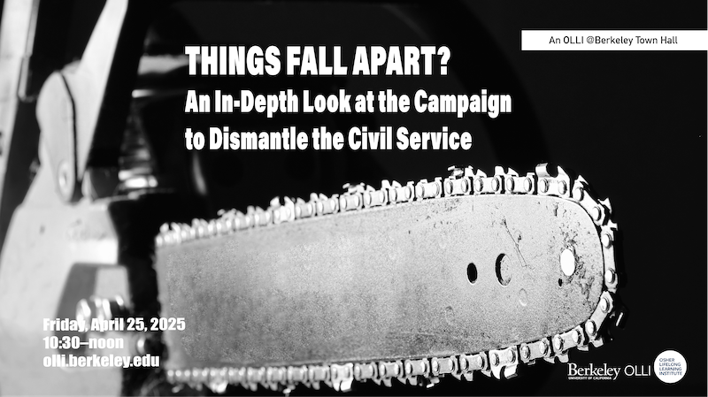 A black and white closeup of the teeth of threatening chain saw pointed towards the lens