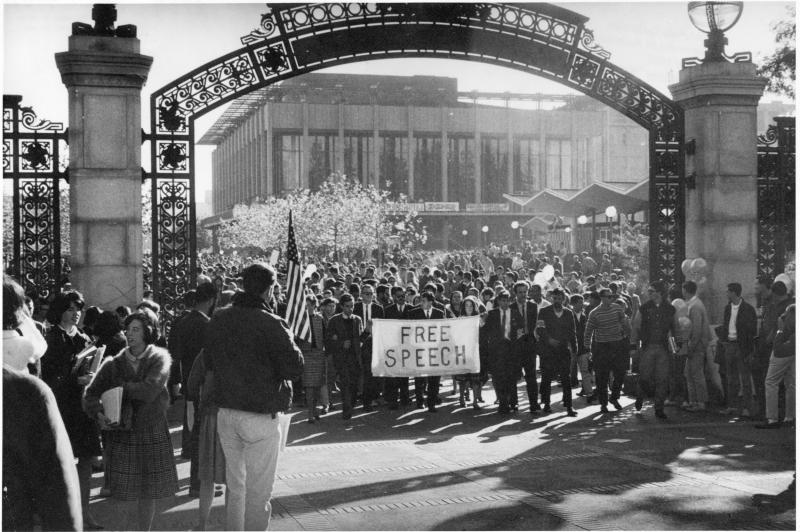 Berkeleys free speech movement